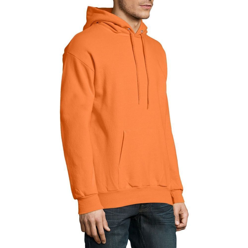 Hanes Men's and Big Men's Ecosmart Fleece Pullover Hoodie Sweatshirt, Size 2XL - Picture 4 of 4